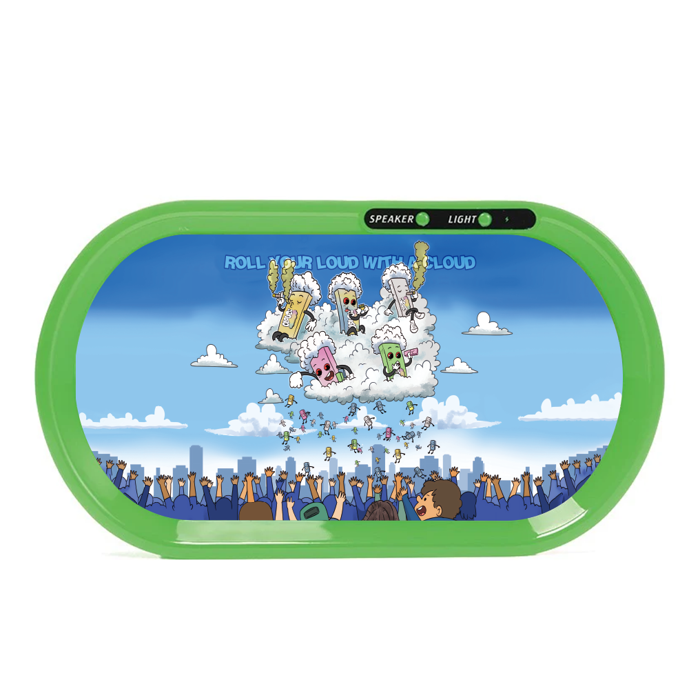 Cloudz Bluetooth Music Rolling Tray