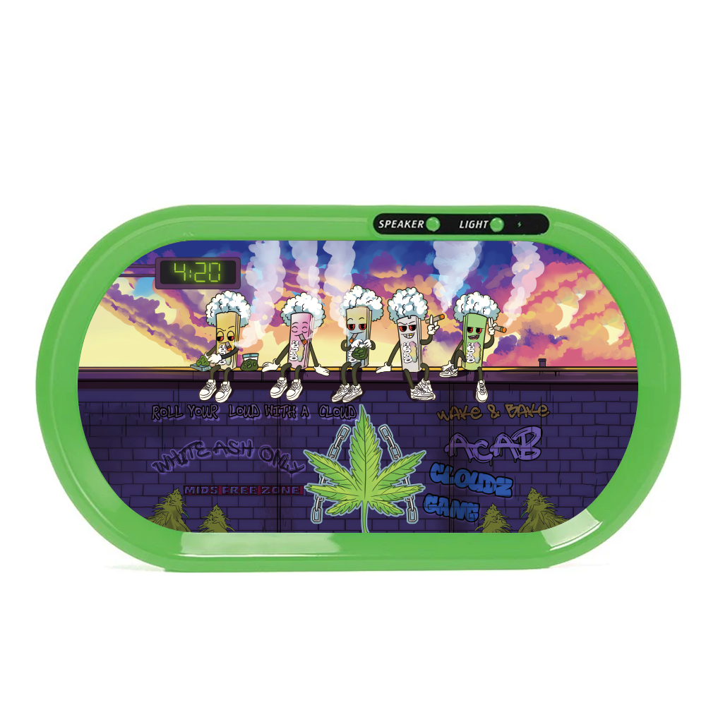 Cloudz Bluetooth Music Rolling Tray