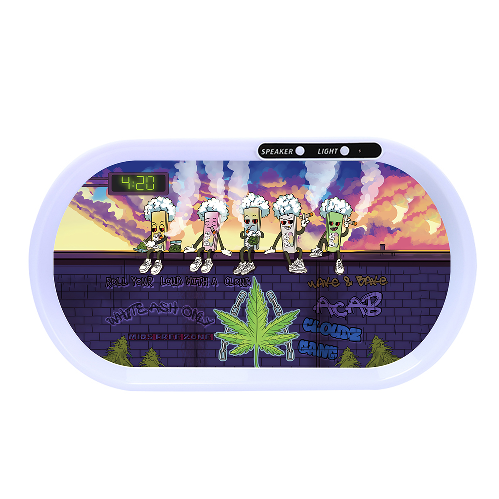 Cloudz Bluetooth Music Rolling Tray